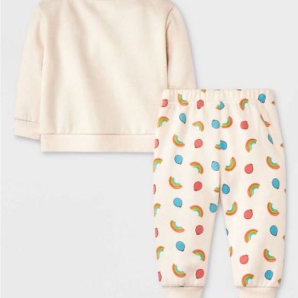 Baby Cocomelon Top and Bottom Set - Cream 0-3months - Picture 2 of 4